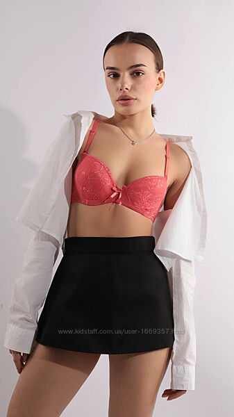  Бюстгальтер женский коралловый код П1027