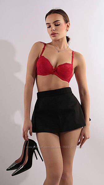  Бюстгальтер женский красный код П1027