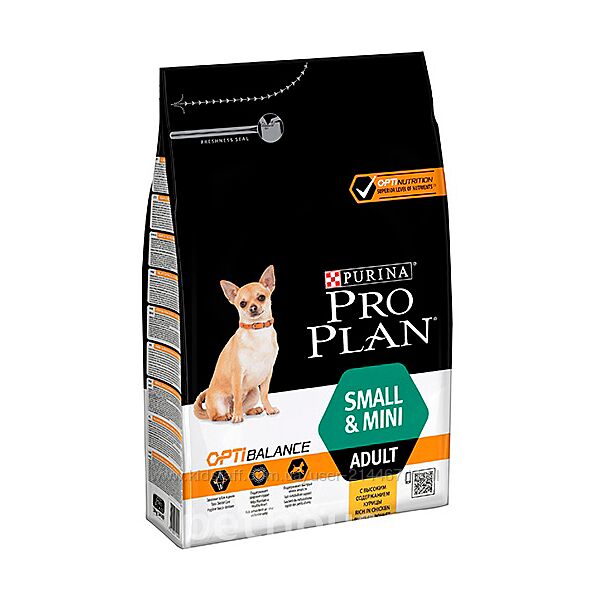 Purina Pro Plan Small and Mini Adult сухой корм для собак мелких пород