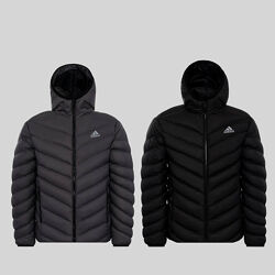 Чоловіча зимова куртка Adidas SP Black Gray.