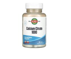 KAL, Calcium Citrate, 1000mg, 90 таблеток, Кальций Цитрат, Iherb, витамины