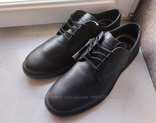 Туфлі grisport 42002 black оригінал натуральна шкіра р.47 нові