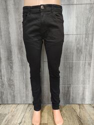 Черные джинсы супер скинни пот 41-45 см Denim Co