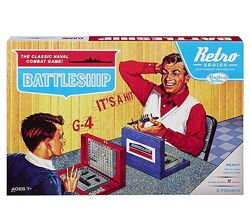 Battleship Game Retro Series 1967 Edition Hasbro Gaming B7744 Настільна гра