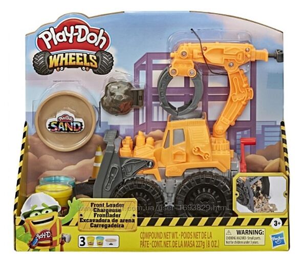 Play-Doh Wheels Front Loader Toy Truck E9226 Плей До Тісто Ліплення