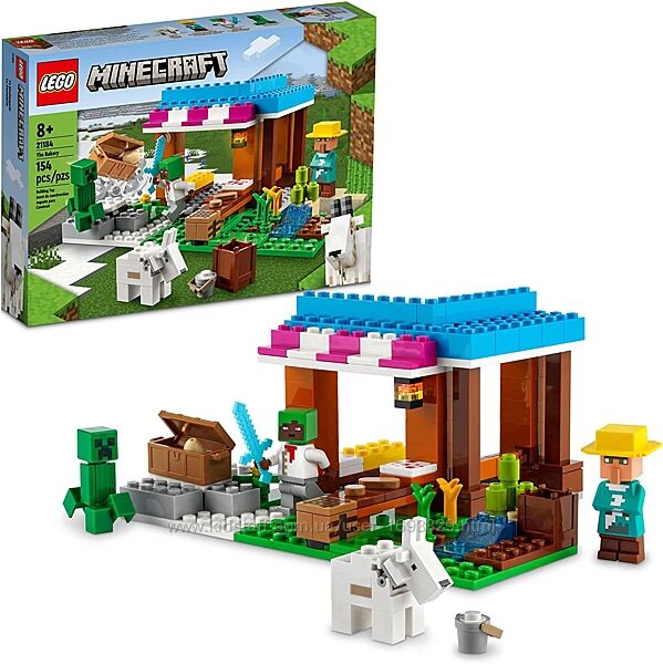 LEGO Minecraft 21184 The Bakery Лего Майнкрафт Пекарня
