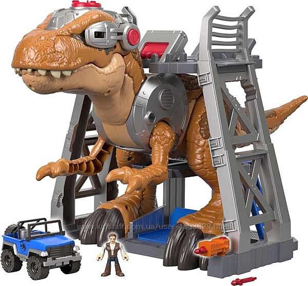 Fisher-Price Imaginext Jurassic World T Rex Dinosaur FMX85 Фішер Прайс Дино