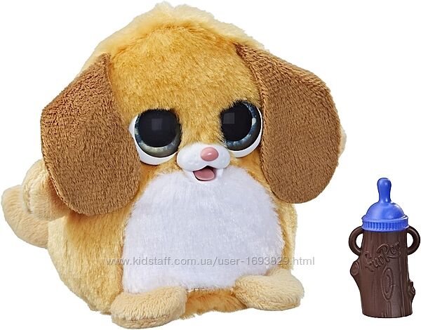 FurReal Fuzzalots Puppy F1926 Hasbro Інтерактивне цуценя для годування зі з
