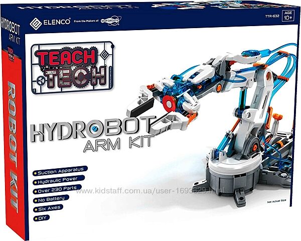 Elenco Teach Tech Hydrobot Arm Kit TTR-632 робот конструктор гідравлічний