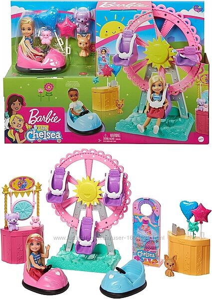 Barbie Club Chelsea Doll n Carnival GHV82 Mattel Барбі Лялька Челсі Огляду 