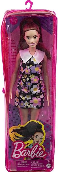 Barbie Fashionistas Doll 187 Shift Dress Hearing Aids HBV19 Mattel Лялька 