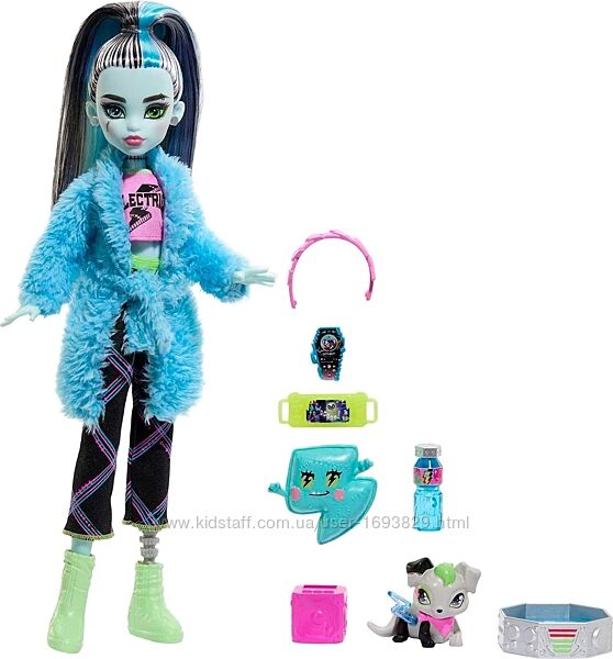 Monster High Frankie Stein HKY68 Mattel Монстер Хай Френкі Штейн Піжамна ве