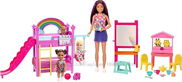Barbie Skipper First Jobs Daycare Playset HND18 Mattel Барбі Лялька Перша р