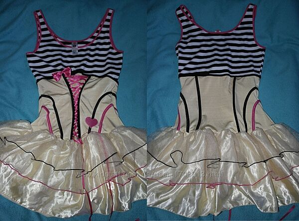 Smiffys платье косплей костюм карнавальный морячка юбка пышная
