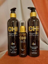 Набор CHI Argan Oil Шампунь 340 мл  Кондиционер 340 мл  масло 89 мл