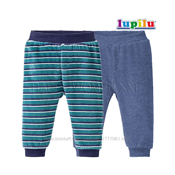 1-2 года набор штанов для мальчика  ползунки штаники штаны пижамные велюр