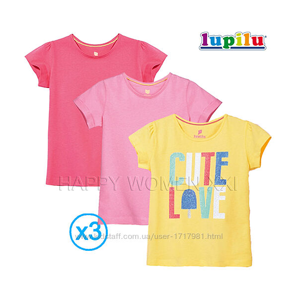1-2 года набор футболок для девочки улица дом детская футболка базовая лето