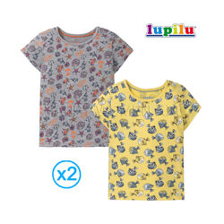 2-4 года набор футболок для девочки улица дом детская базовая футболка лето