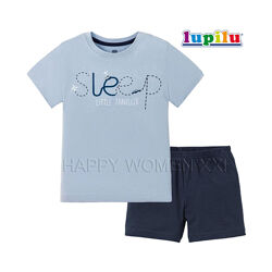 1-2 года летняя пижама для мальчика домашний костюм футболка шорты трикотаж