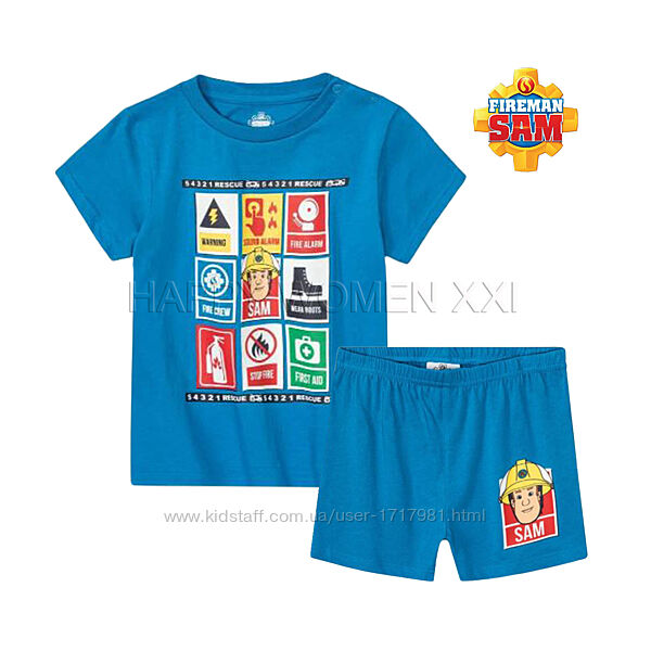 1-2 года летняя пижама для мальчика домашний костюм футболка шорты трикотаж