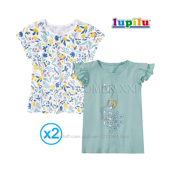 2-4 года набор футболок для девочки улица дом детская футболка базовая лето