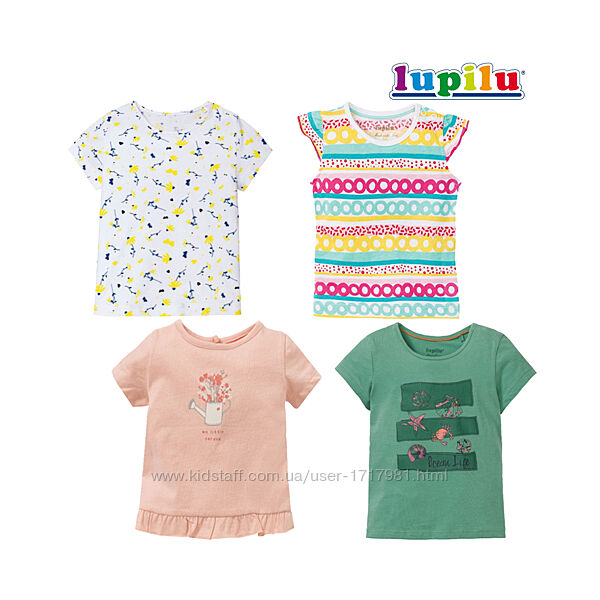 1-2 года футболка для девочки хлопок базовая детская футболочка улица дом