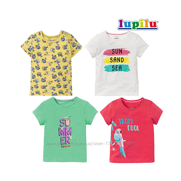 1-2 года футболка для девочки хлопок базовая детская футболочка улица дом