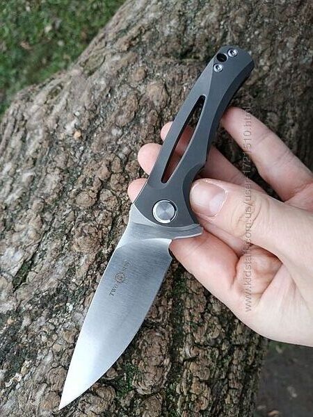 Складаний ніж twosun TS24914c28n, титан, Киев