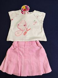 Комплект футболочка з спідничкою Kiddy Garden 18