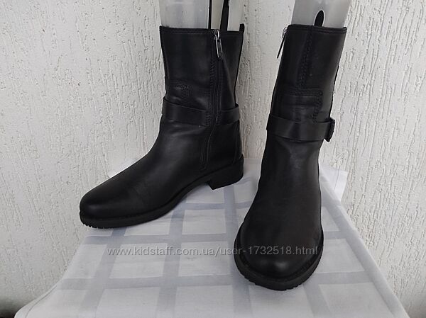 Полусапожки кожанние, демисезонние Timberland р.36.6-37