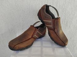 Кожанние спортивние туфли Skechers Extra wide р.42