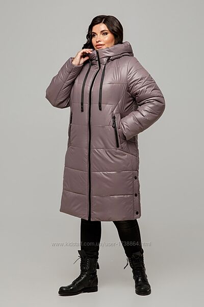 Жіноче зимове пальто розміри50-60