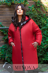 Куртка женская демісезонная больших размеров46-64