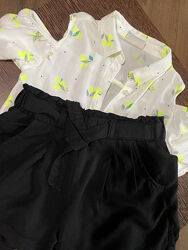 Комплект рубашка и шортики, LC WAKIKI, на 6-7 лет.