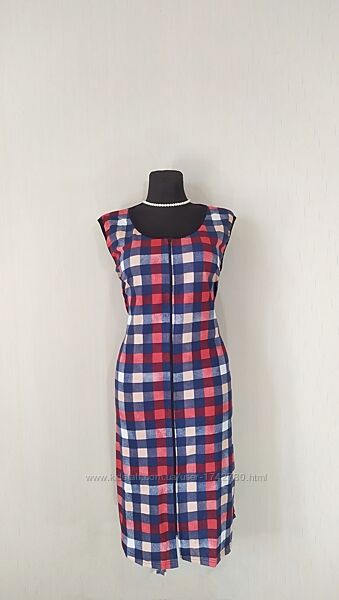 Женский трикотажный халат на молнии с карманами и поясом