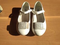 Туфли для девочки Шалунишка белые размер 36 