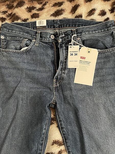 Джинсы Levis 502 Regular Taper Fit Jeans 34/34