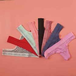 Бавовняні трусики стрінги Victoria&acutes Secret 