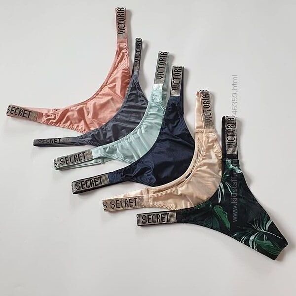 Стрінги з камінцями swarovski Victoria´s Secret