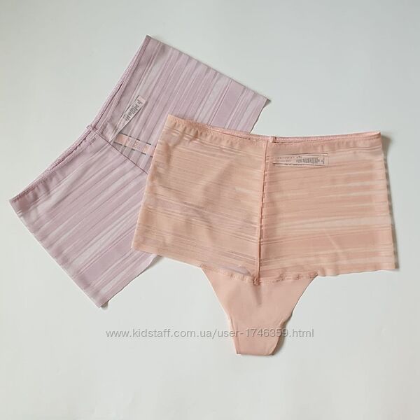 Бесшовные высокие трусики стринги Victoria&acutes Secret 