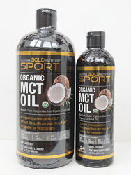 СЦТ кокосового масла California Gold Nutrition Organic MCT Oil, 355/946 мл