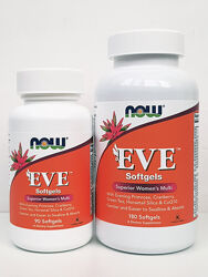 Витамины для женщин Now Foods EVE ЕВА, 90/180 капсул