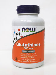 Глутатион Now Foods Glutathione, 500 мг, 120 капсул