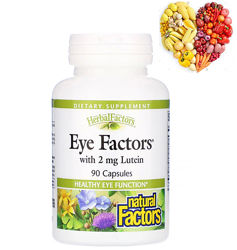 Комплекс для зрения Eye Factors, Natural Factors