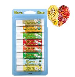 Sierra Bees, Набор органических бальзамов для губ, поштучно и упаковками