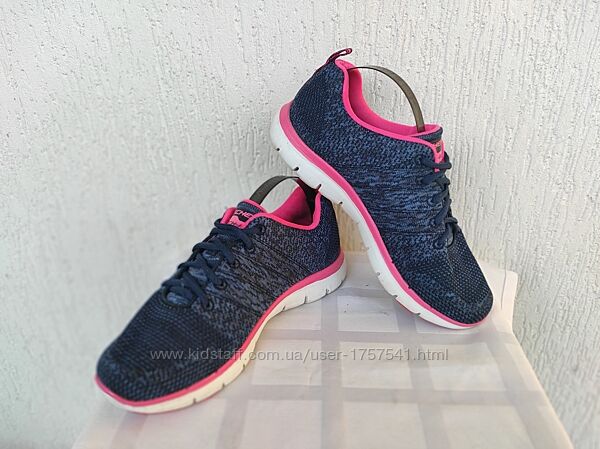 Суперлегкие, текстильние кроссовки Skechers air-cooled, memory foam р.38