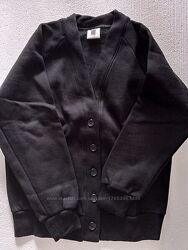 Школьный кардиган, двунить с начёсом 8-10лет