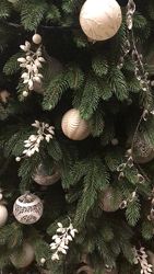 Ель литая  ПРЕМИУМ зеленая и голубая