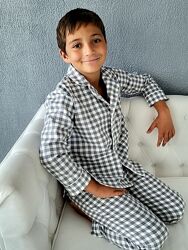 Стильна дитяча піжама кофта і штани тепола піжама для хлопчика