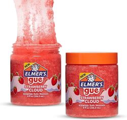 Слайм із штучним снігом Elmer&acutes GUE Premade Slime, Strawberry